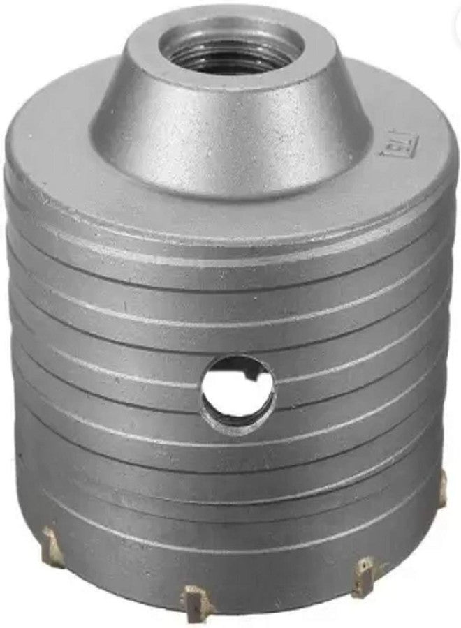 Inditrust Heavy Duty 1pc Hole Saw Cutter for Concrete Cement Stone Wall Hollow Drill Tool (65mm) - Image 1